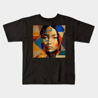 Asian Abstract #27 Kids T-Shirt